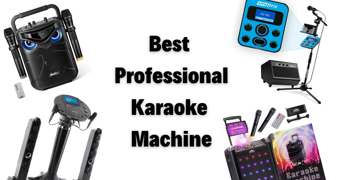 best professional karaoke machines