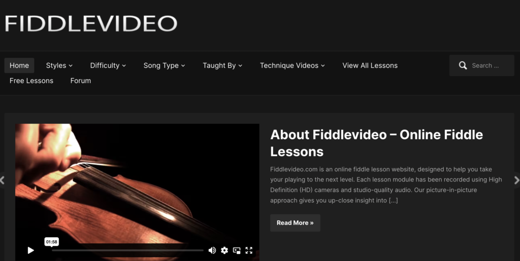fiddle video