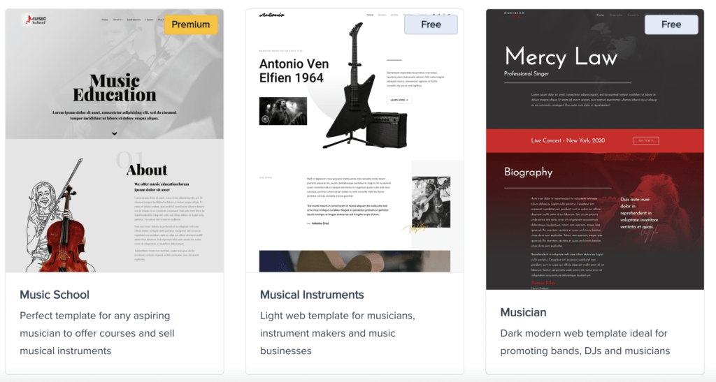 Astra: best wordpress themes for musicians